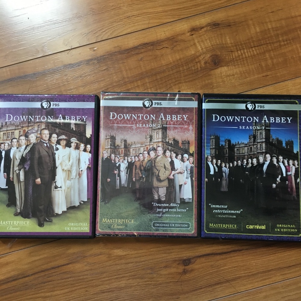 Downton Abbey Seasons 1-3